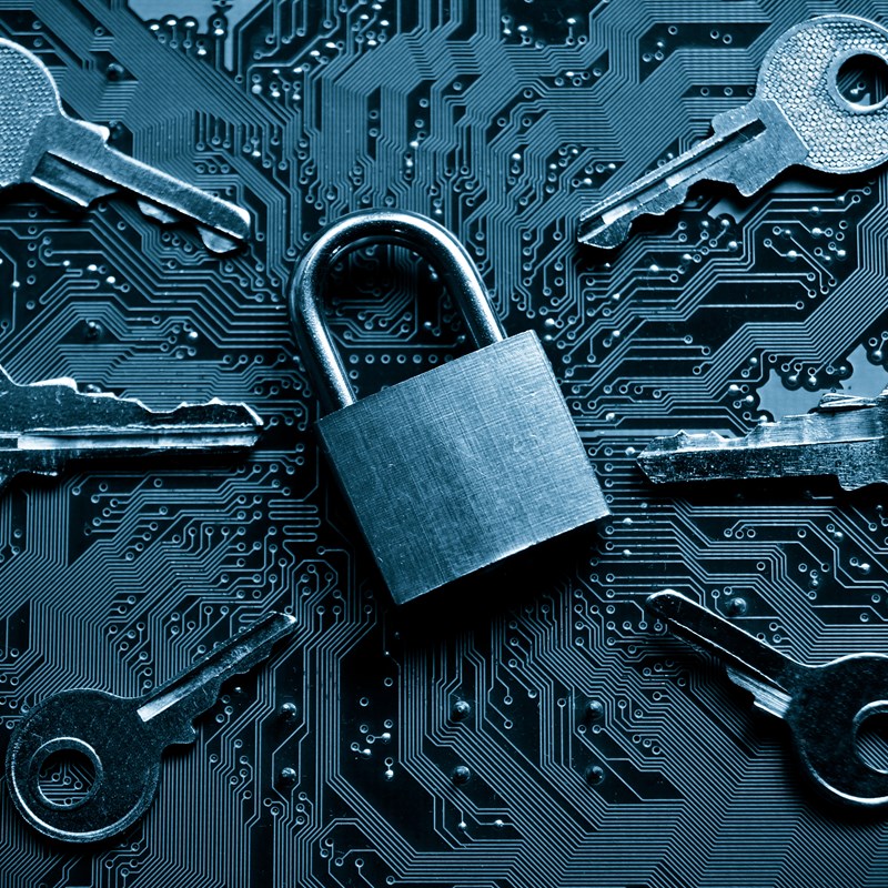 Padlocks and keys